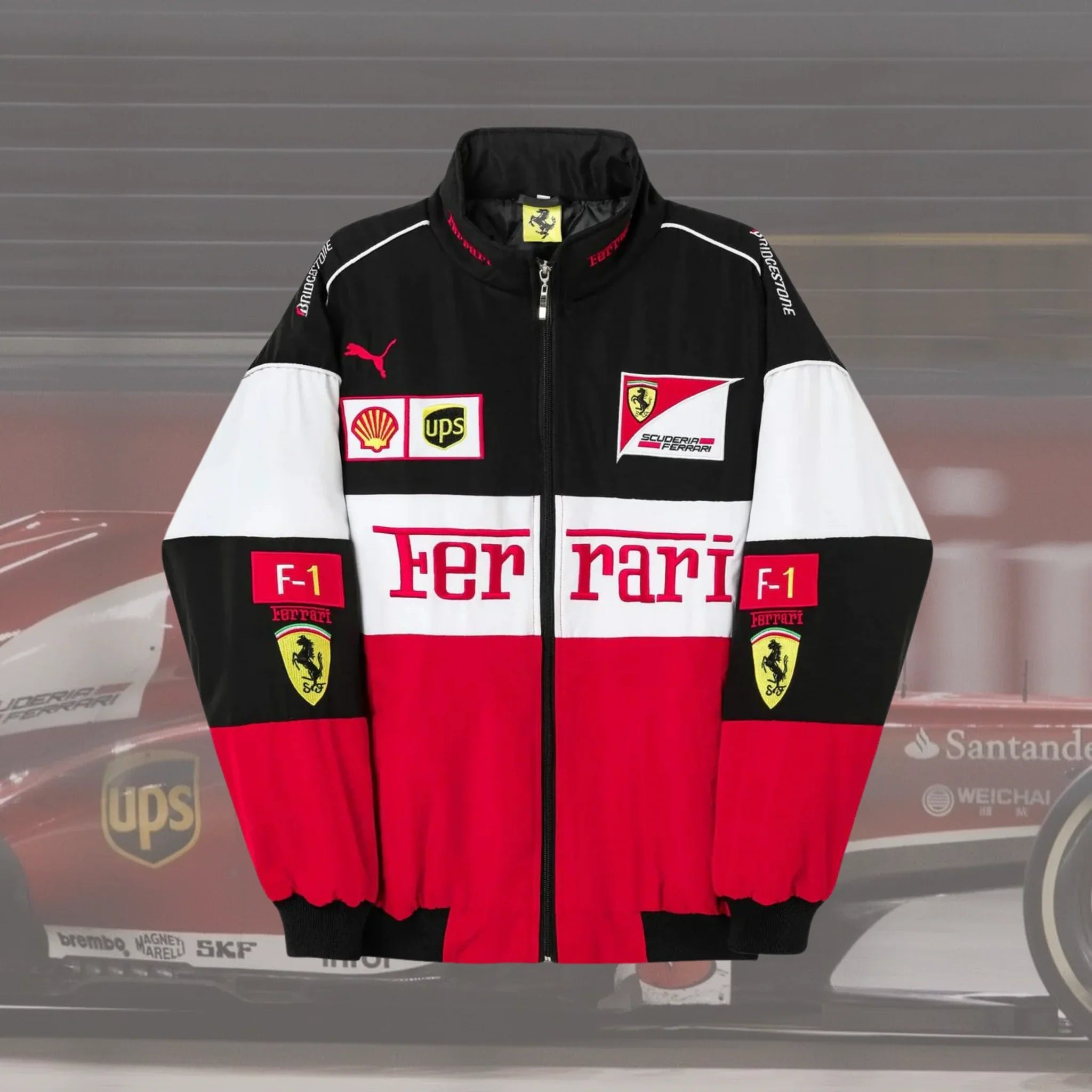 Jacket Scuderia White