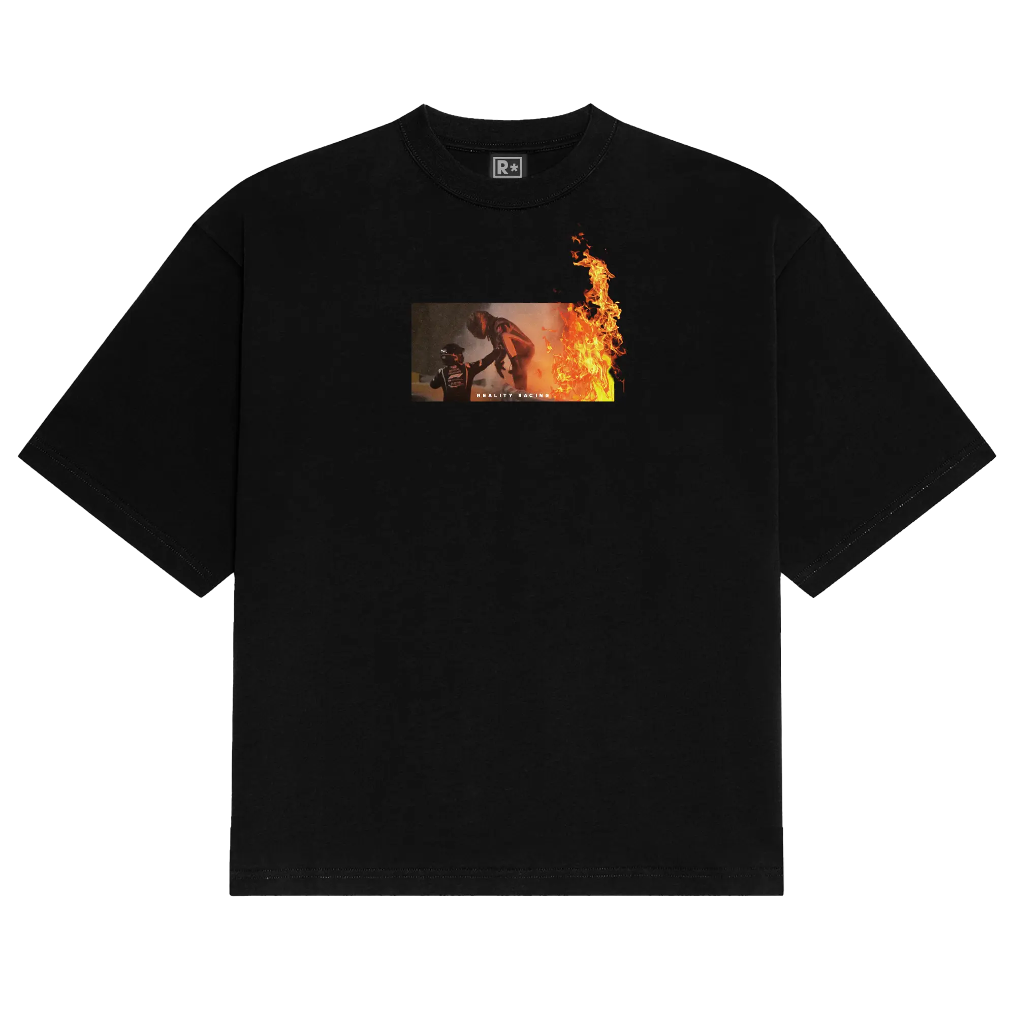 Grosjean Fire Tee